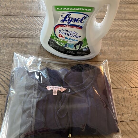 Boho ☮️ Blouse Festival Basic Gold ties Flowy Chic comfy by Juicy🍉Couture - Picture 16 of 17